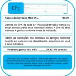 EP3 Aquisição/ativação mensal 149,00